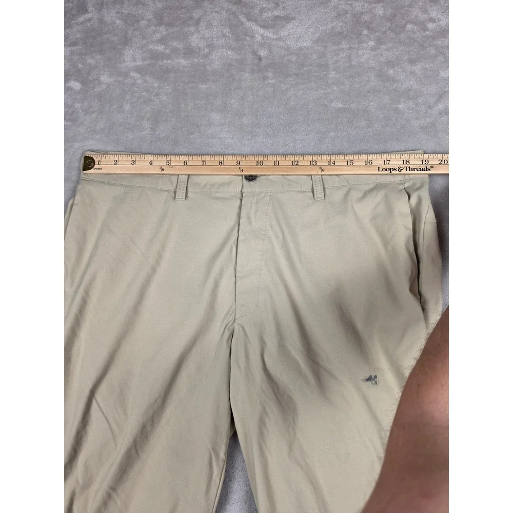The North Face Rock Away Pants Mens 38x32 Tan Hiking Outdoor Stained F00CE6F